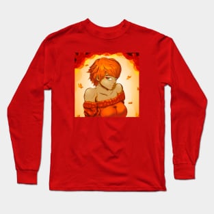 red hair Long Sleeve T-Shirt